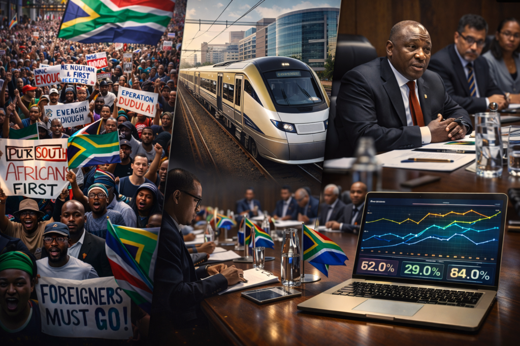 South Africa political news