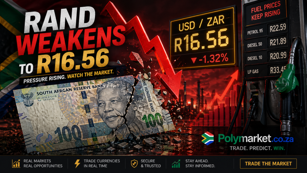 rand weakens May 2026